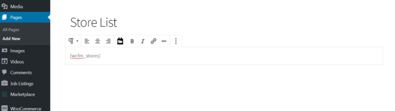 Store List | WCFM Documentation