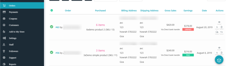 Withdrawal | WCFM Documentation