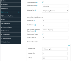 Store Shipping | WCFM Documentation