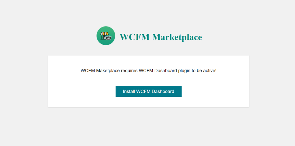 installing dependencies in WCFM marketplace 