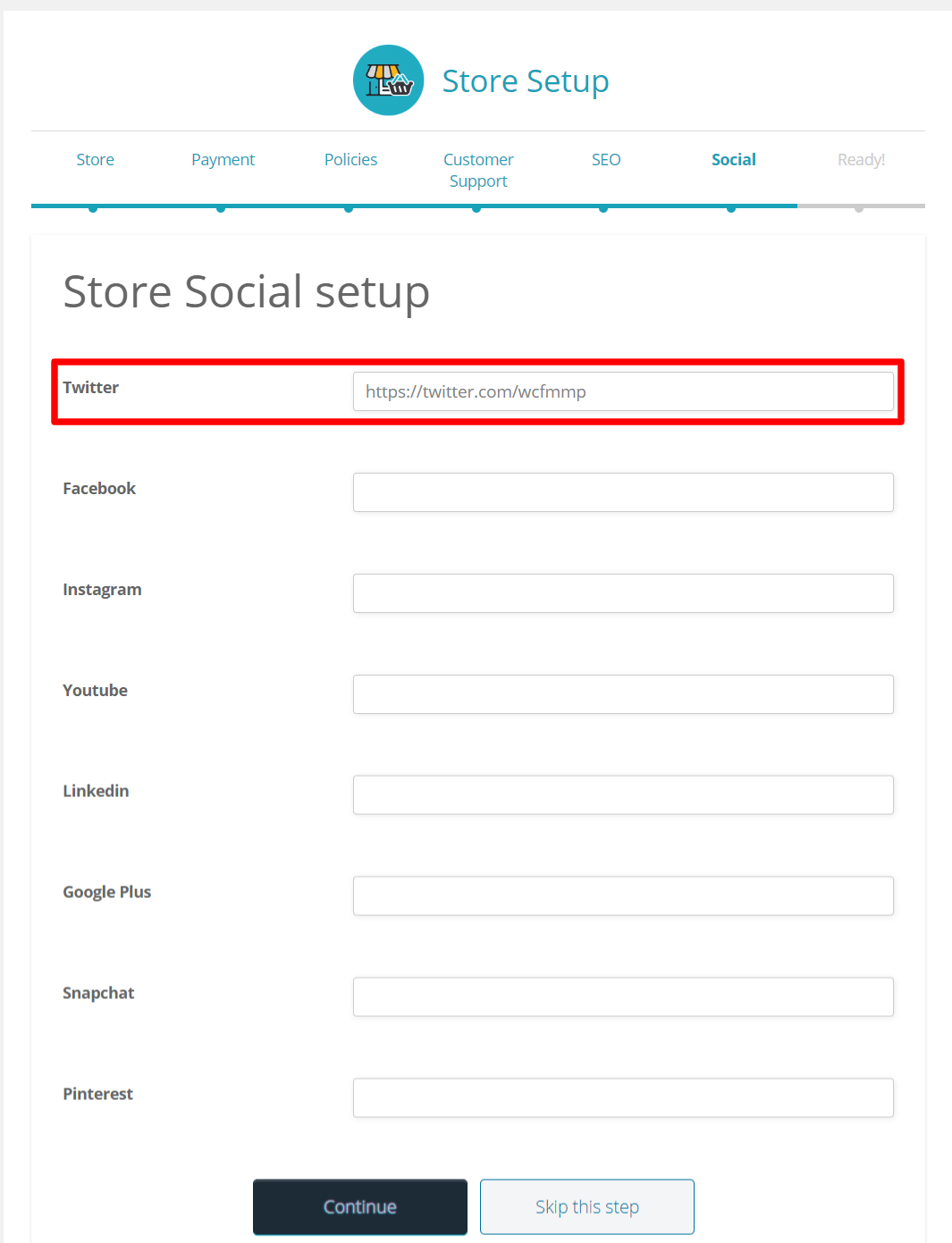 Vendor Store Setup | WCFM Documentation