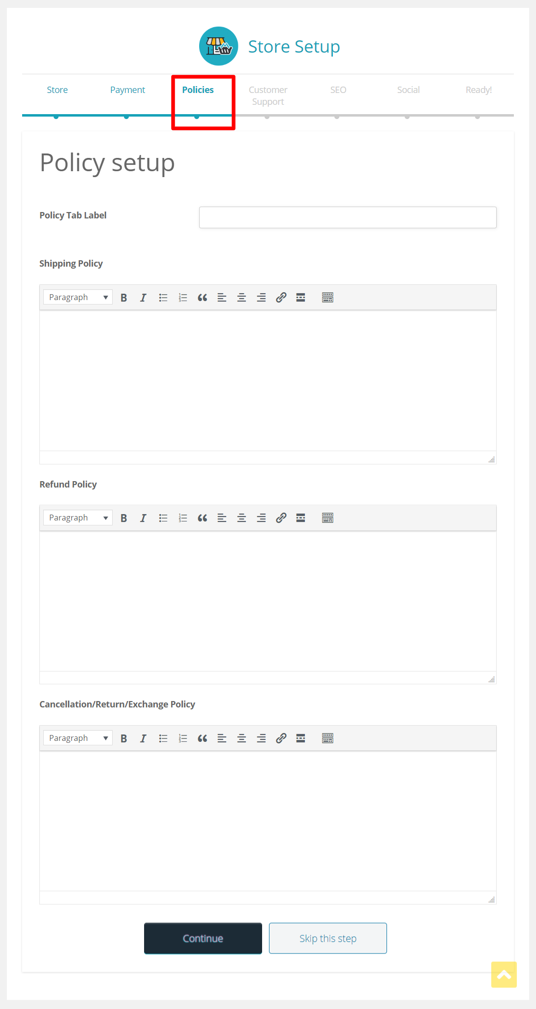 Vendor Store Setup | WCFM Documentation