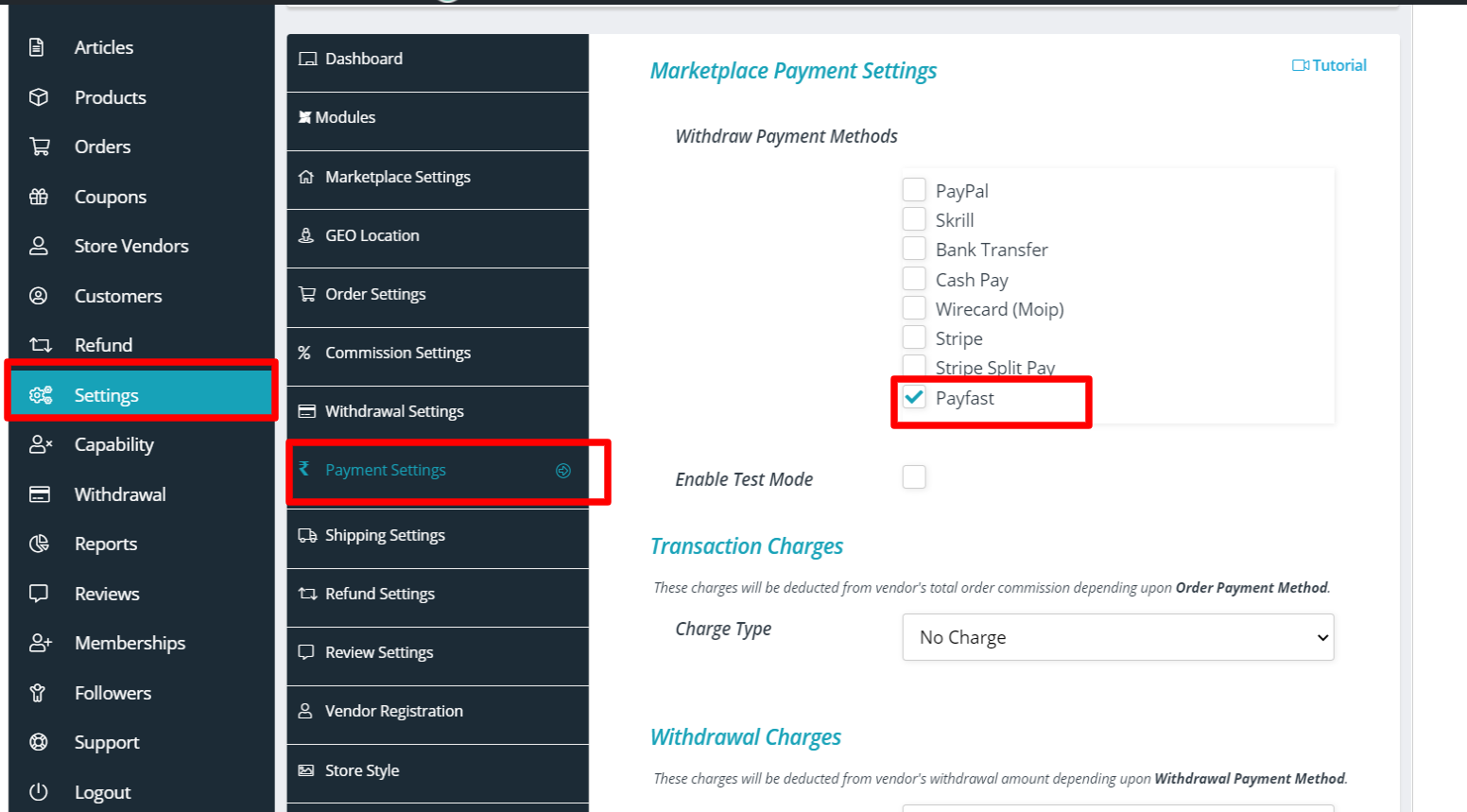 Vendor Payment | WCFM Documentation